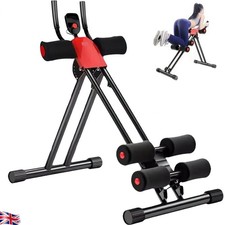 Ab Crunch Machine Abdominal Trainer / Plank Glider Home Gym Machine Adjustable