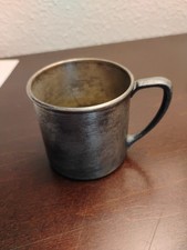 Vtg Oneida Silversmiths Baby Cup