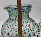 Mexican Hand Blown Glass Pitcher – Confetti Rock Design - 5 quarts - Margaritas — photo 9