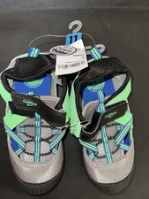 Oshkosh Aqua Gray Sandal Shoe Size: 11 Toddler Brand New/Beautiful Condition