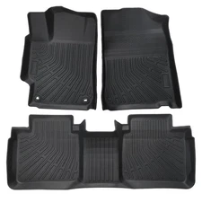 Floor Mats Liner Set All Weather For Toyota Camry 07-11 Front & 2nd Row TPE