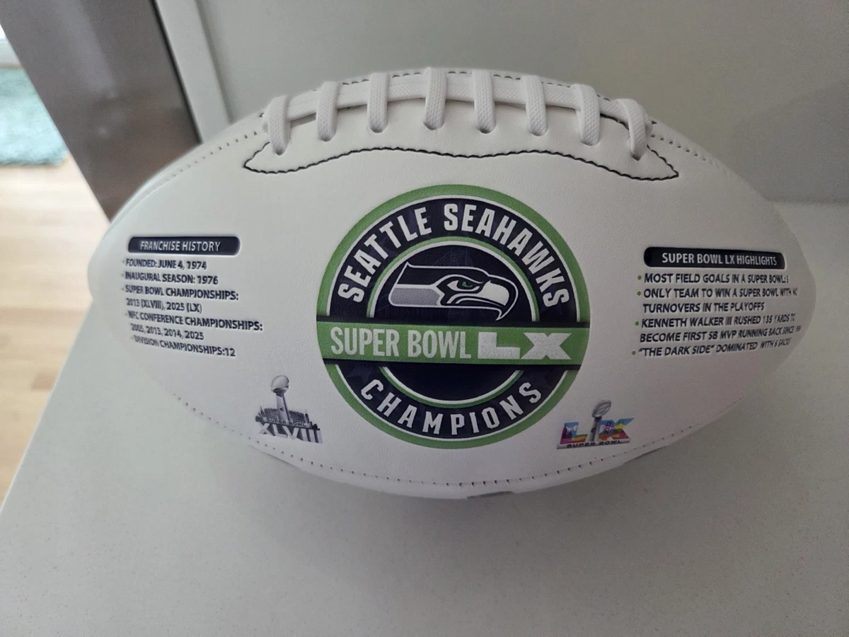 Seattle Seahawks Super Bowl NFL Balls for sale | eBay