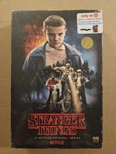 Season 1 Stranger Things 4-Disc Blu-Ray DVD Poster Target Exclusive New 5 Avail