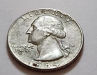 1964‑D Washington Quarter • 90% Silver • Circulated • X120