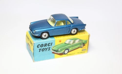 Corgi 222 Renault Floride In Original Box - Rare Blue