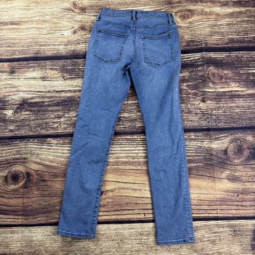 Gap Girls jeans size 12 adjustable waist stretchy denim Light Wash - Picture 2 of 6