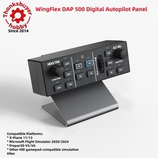 WingFlex DAP 500 Digital Autopilot Panel PC General Aviation Controller w/ Stand