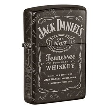 Briquet Zippo Jack Daniel's Design Old No. 7 Briquet Tempête Essence