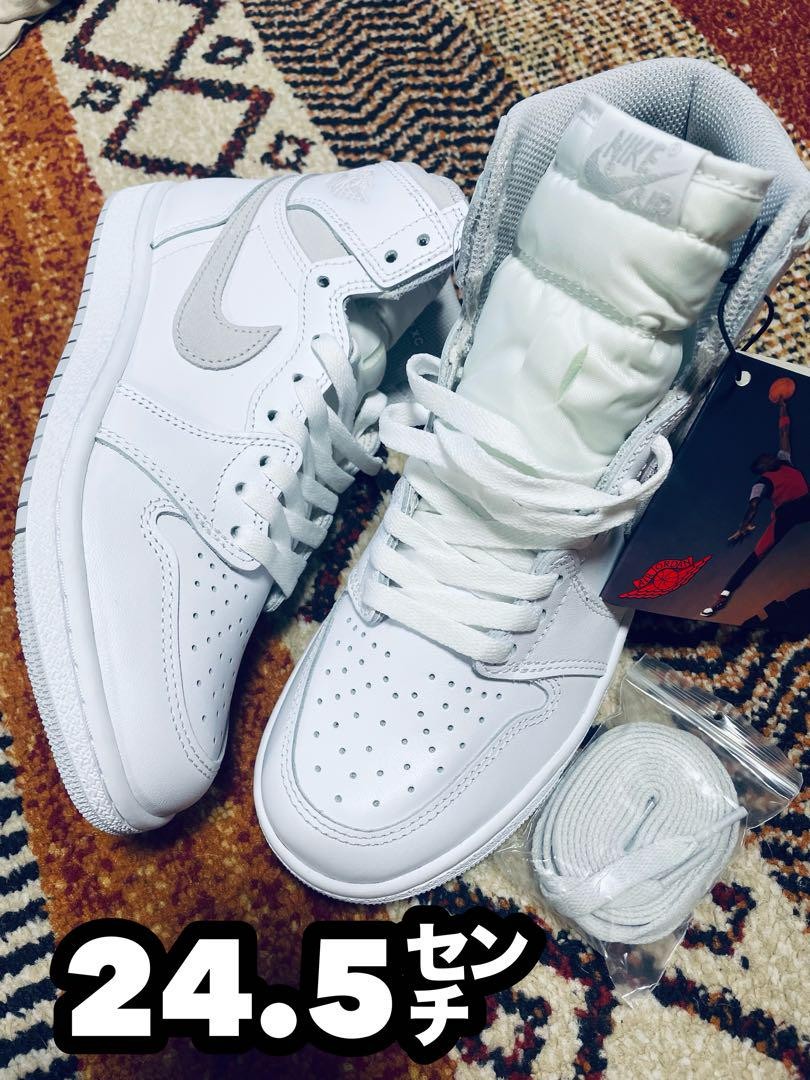 NIKE Men 6.5US Air Jordan 1 High 85 Neutral Grey | eBay