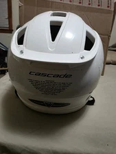 Cascade CS-R Youth Lacrosse Helmet White, One Size, Mask Chin Strap
