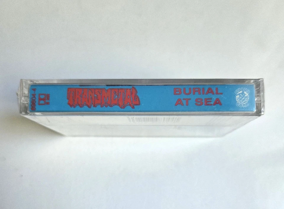 TRANSMETAL - Burial At Sea Death Metal Cassette NEW SEALED 1992 - Image 3 of 4