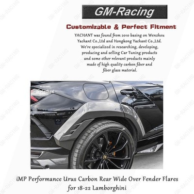 iMP Performance Urus Carbon Rear Wide Over Fender Flares for 18-22 Lamborghini