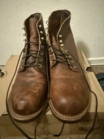 Red Wing Shoes Iron Ranger Heritage 8085 Men's Copper Rough Tough Size 8