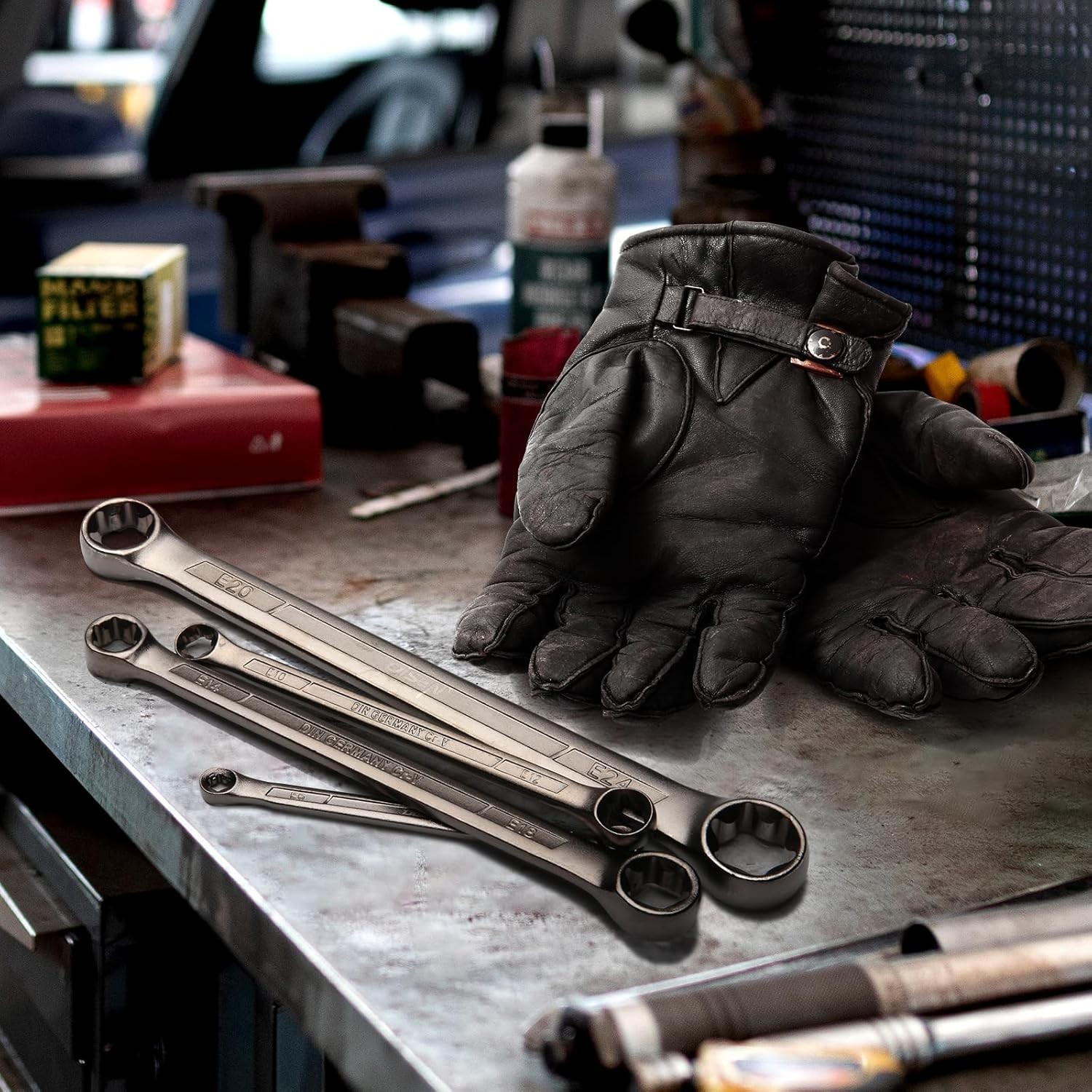 E-Torx Double Box Wrench Set E6-E24 Repair Hand Tools 4 Pcs - Free Import Fees