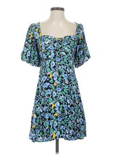 ASTR The Label Women Blue Casual Dress S