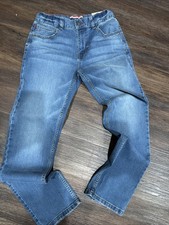 Tommy Hilfiger Boys Jeans Rebel Skinny Stretch Size 16 Adjustable Waist New