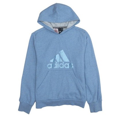 Pullover Hoodie Jungen UK Größe 13-14 Jahre Adidas blau