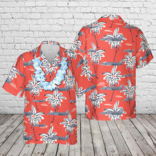 Finnish Air Force F 35 Lightning II Hawaiian Shirt