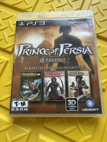 Prince of Persia Trilogy PS3 Complete Blu-ray Tested Authentic