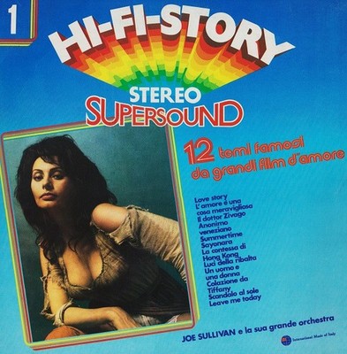 Joe Sullivan E La Sua Grande Orchestra - 12 Temi Famosi Da Grandi Film D'Amore (