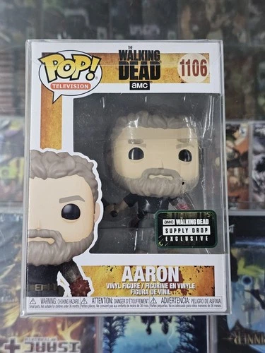 Funko Pop! Vinyl: The Walking Dead - Aaron - AMC Supply Drop Exclusive #1106 NEW