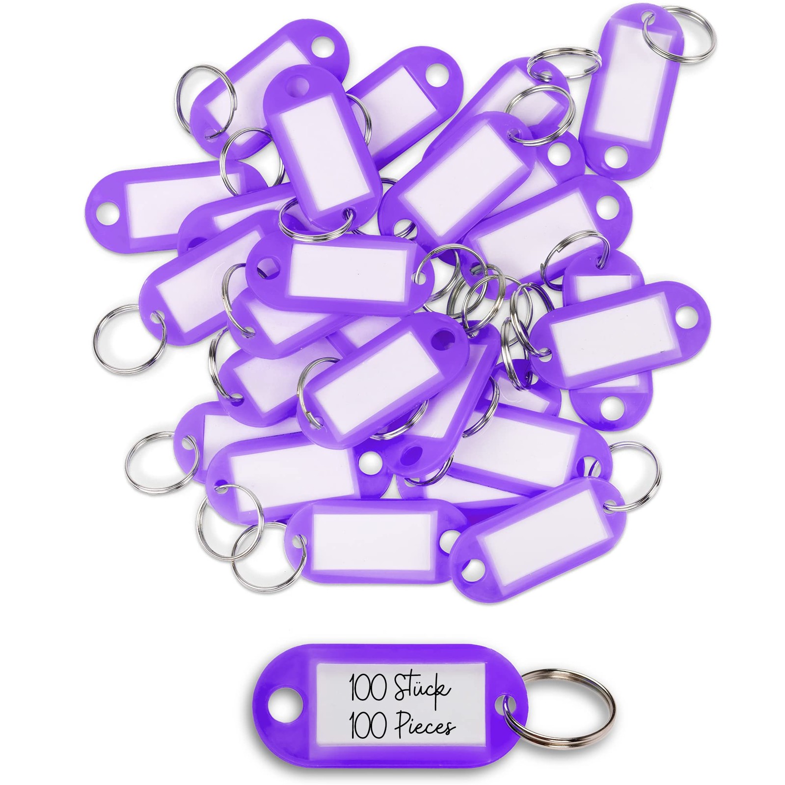 20-кратный бар Schlsselanhnger beschriftbar - Strapazierfhige Шлюссель-Анхангер 1790₽