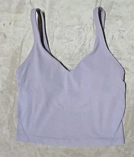 LULULEMON Women's Align Yoga Bra/Tank - Butter Soft removable padding Gym Sz 2