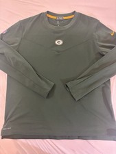 Green Bay Packers Nike Lightweight Fleece Sweatshirt XL Green