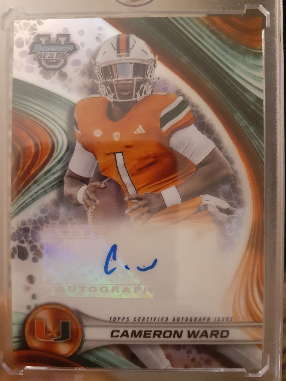 2024 Bowman's Best University - Best of 2024 Autographs Cameron Ward #BOA-CWA...