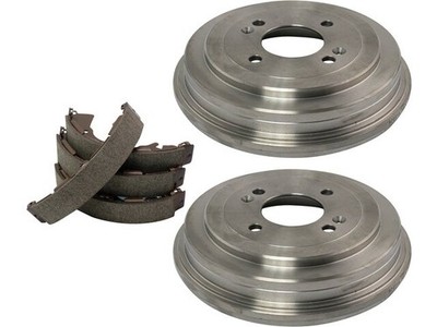For 2006-2011 Kia Rio Brake Drum and Brake Shoe Kit Rear 36593PRND 2007 2008
