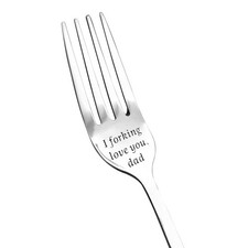 Gifts for Dad Father Day Gift I Forking Love You Fork Engraved Gifts for Dad ...