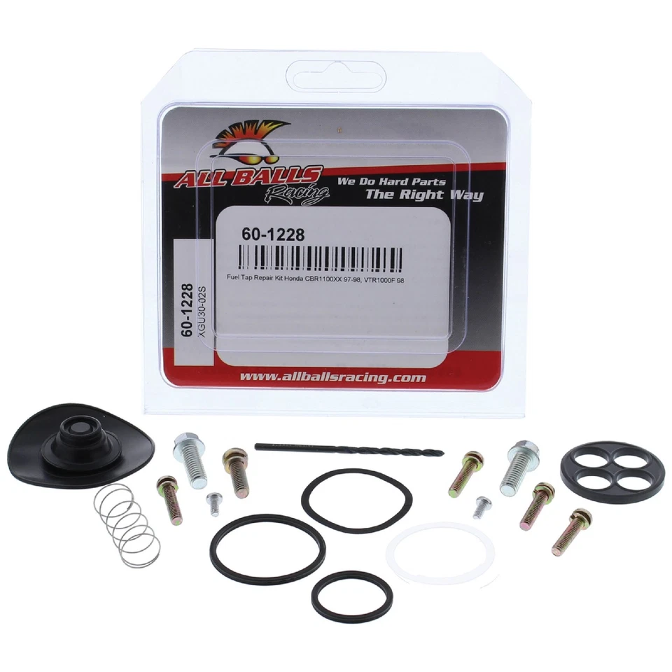 Nuevo kit de reparación de grifo de combustible All Balls - estilo remache Honda para Honda CBR 1100XX 97 98 Foto 3 de 4