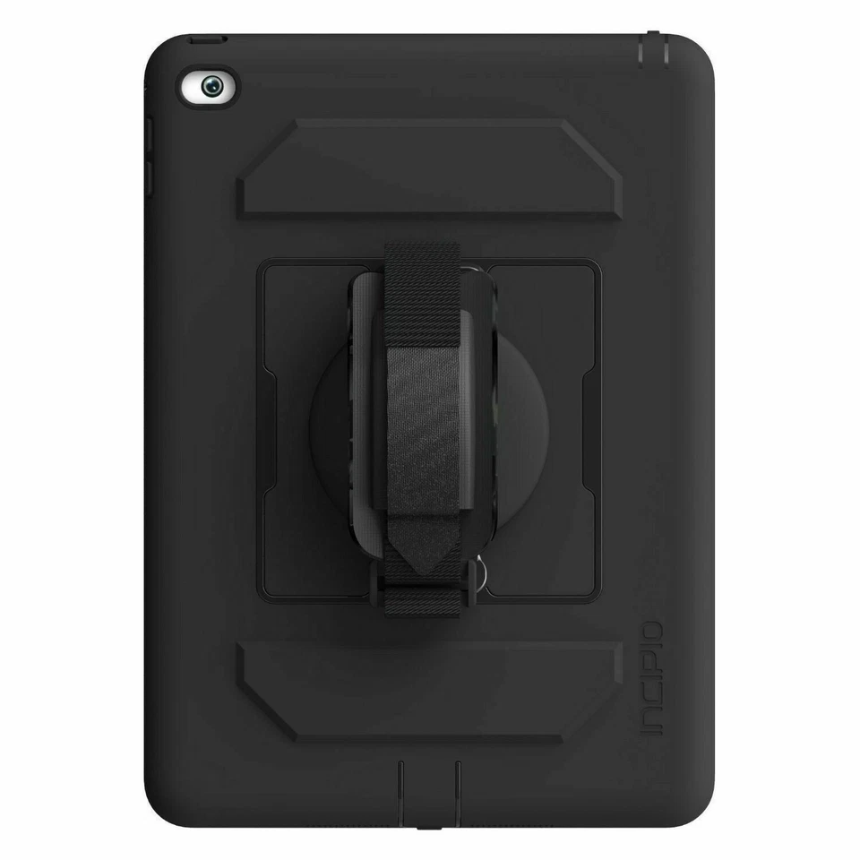 Incipio Ultra-rugged Case for iPad Air 2 with Rotating Hand Strap Capture BLACK - Image 2 of 4