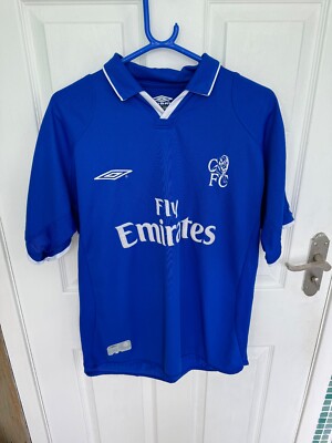 Chelsea FC 01/02 ユニフォーム L Chelsea football shirt (M) 01-03 Premier League Hasselbaink