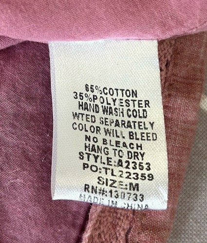 Umgee Damen besticktes Kleid MEDIUM Prairie Pink über Knie Baumwollmischung - Bild 8 von 9
