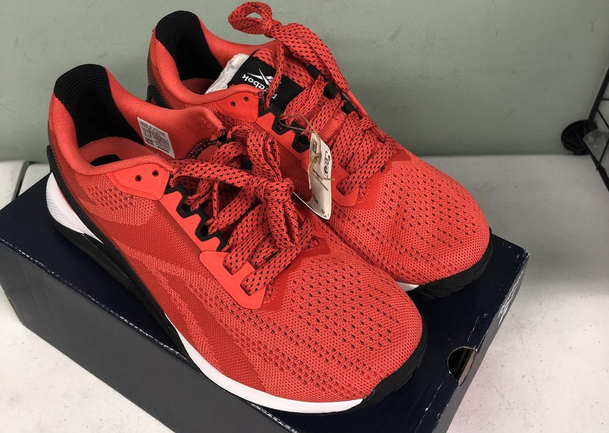 Reebok Nano X1 シューズ(男性用) Reebok Men's Nano X1 GRIT Cross Trainer Sneaker FX3244 Red/Black