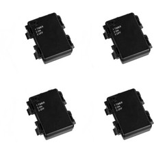 4Pcs Waterproof 3X-AA DIY Battery Holder Case Box 3V With Power Switch Timer