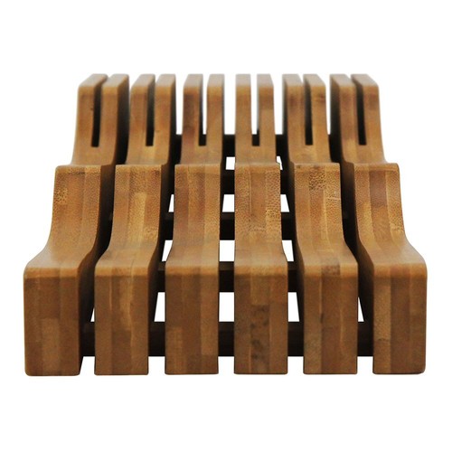 Indrawer Bamboo Knife Organizer - Picture 5 of 5