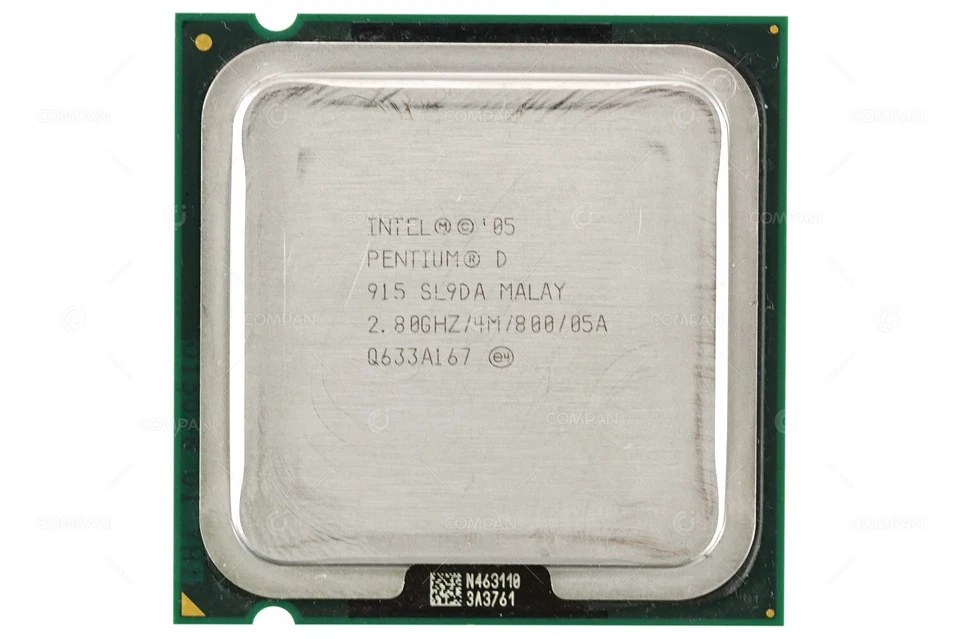 SL9DA INTEL PENTIUM 915 2.8GHZ DUAL CORE 4MB CACHE W SOCKET LGA775 SL9DA - - - Image 2 of 4