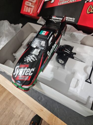 ACTION 1:24 DIECAST FUNNY CARS 1998 MUSTANG CASTROL SYNTEC TONY PEDREGON 1 /1200 - Picture 11 of 11