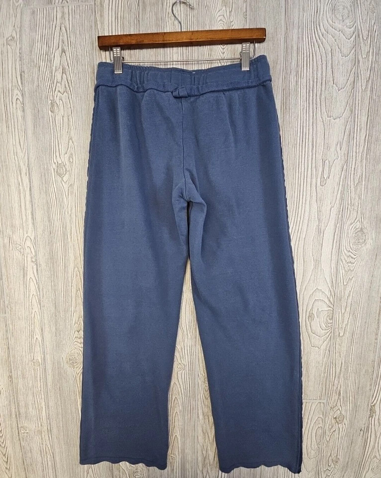 Pantalones deportivos Cocoa auténticos vintage para mujer M azul gráfico suave ocio salón Foto 2 de 4