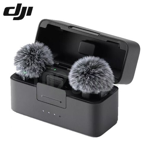 DJI Mic Mini (2TX+1RX+Charging Case) Mini Wireless Microphone Full