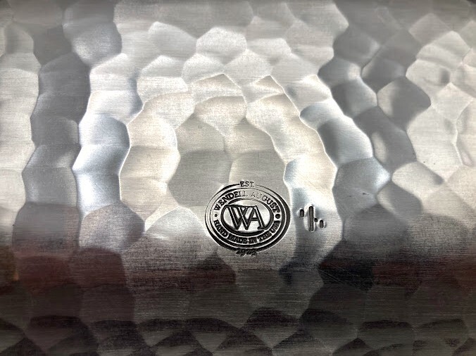 Wendell August Pittsburgh 3 Rivers Stadium Skyline Forged Metal Dish 12x6