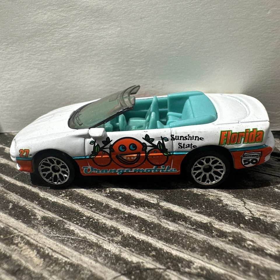 MATCHBOX FLORIDA 1998 CHEVROLET CAMARO SS CONVERTIBLE Sunshine State LOOSE Rare - Image 2 of 4