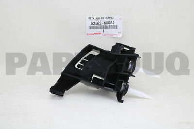 5256260080 Genuine Toyota RETAINER RR BUMPER 52562-60080 | eBay