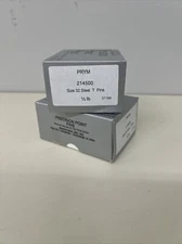 Lot Of 2 PRYM DRITZ 214500 STEEL T PINS #32 1/2LB  2"
