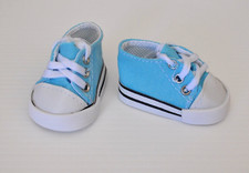 18" Doll Shoes Fits Our Generation American Girl Dolls Blue Runners Sneakers