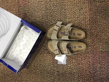 Birkenstock Arizona Suede taupe Womens Shoe