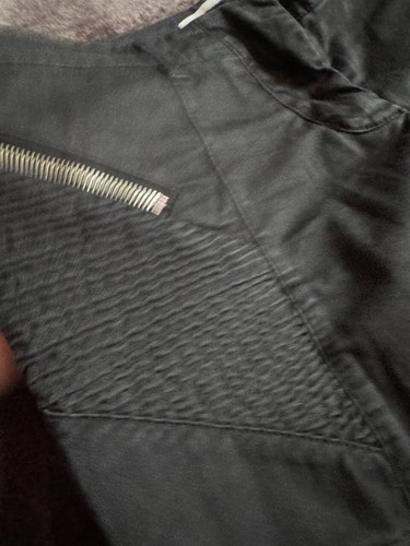 Pierre Balmain vintage zipper womans black jeans avant-garde - Picture 7 of 15