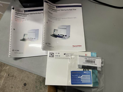 Applied Biosystems 7500 Fast DX Real Time PCR System Sequence d Software V 1.4.1